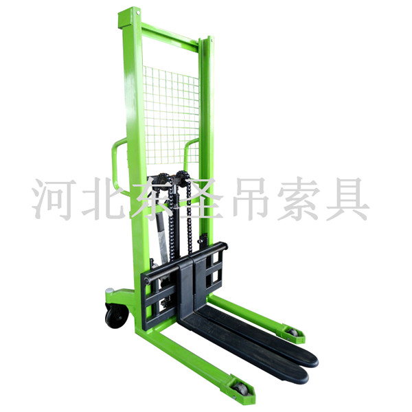 手動液壓堆高車綠色環保型產品,值得擁有
