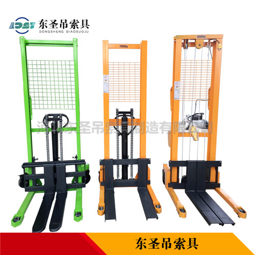 手動式液壓堆高車按作業形式分為8種,你該買哪一種?